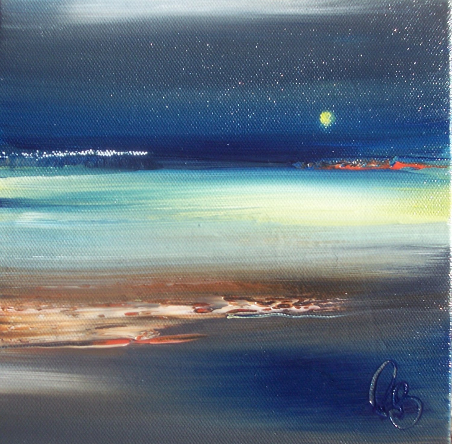 'NIGHT WALK' by artist Rosanne Barr